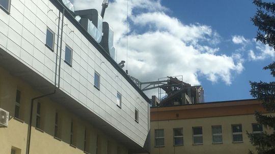 Niedługo finał budowy lądowiska na dachu ostrowieckiego szpitala 