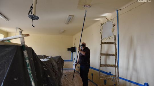 Nieobecność uczniów wykorzystują na remonty