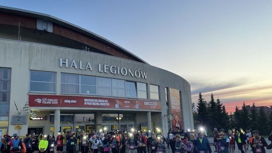 Nocne biegi po kieleckich lasach 