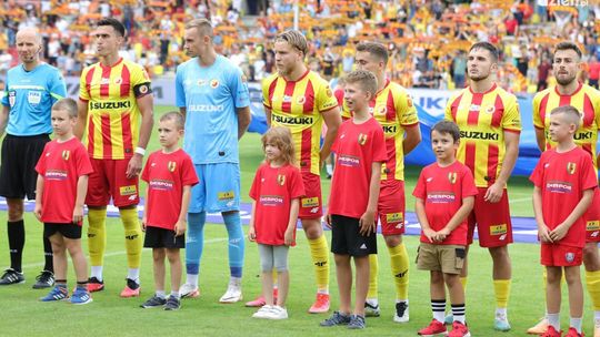 Nono i Konstantyn po meczu Korona - Zagłębie