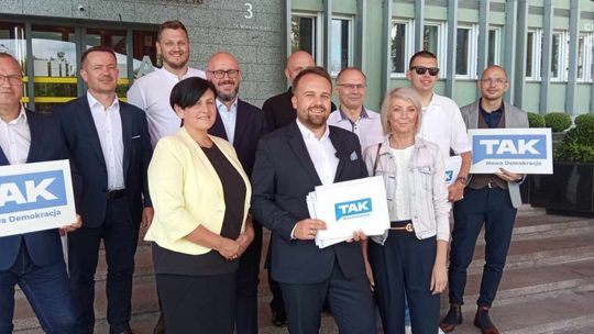 Nowa Demokracja TAK rejestruje swoje listy poparcia