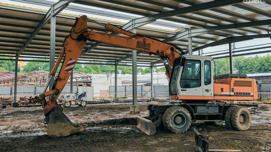 Nowa hala rośnie w oczach