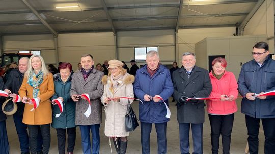 Nowa hala w Skarbce. Od teraz zimowy sprzęt Gminy Bałtów będzie pod dachem