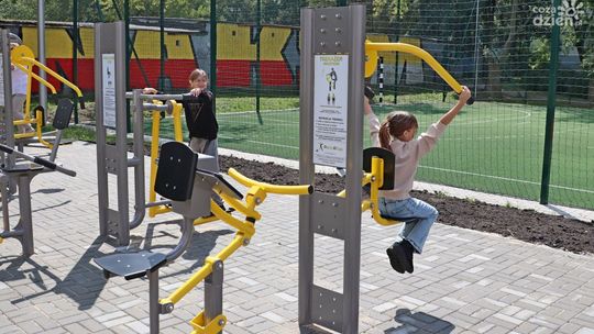 Nowa siłownia zewnętrzna na osiedlu KSM 