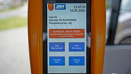Nowe kasowniki EMV w autobusach elektrycznych w Kielcach