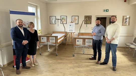 Nowe łóżka rehabilitacyjne w DPS-ie im. św. Brata Alberta w Kielcach