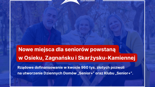 Nowe miejsca integracji dla seniorów