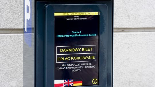 Nowe parkomaty w Kielcach. Kierowcy muszą zwrócić uwagę na numer rejestracyjny