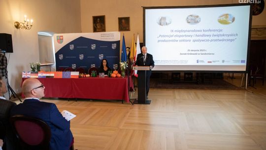 Nowe rynki dla świętokrzyskiej żywności- spotkanie z przedsiębiorcami w Sandomierzu