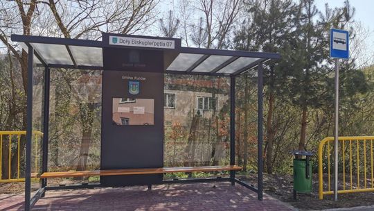 Nowe wiaty przystankowe na terenie Kunowa
