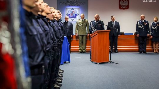 Nowi funkcjonariusze w szeregach policji