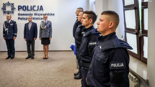 Nowi policjanci złożyli ślubowanie