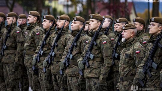 Nowi żołnierze w szeregach 10 Świętokrzyskiej Brygady Obrony Terytorialnej
