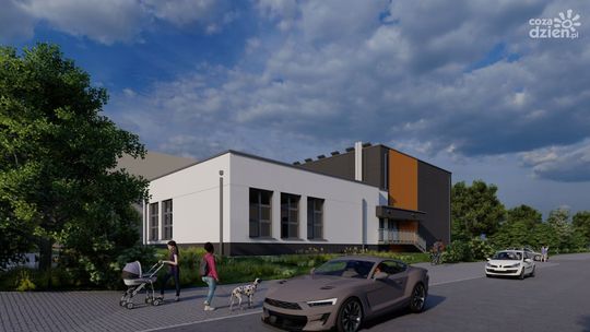 Nowoczesna hala dla Liceum im. Ściegiennego!