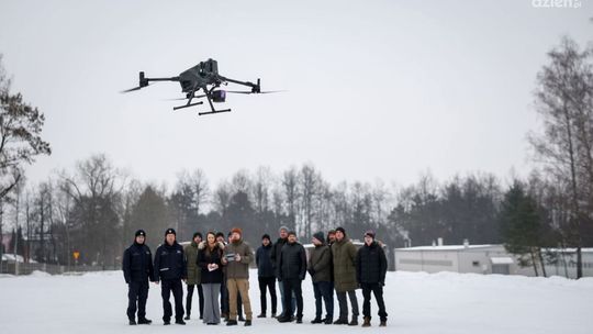 Nowoczesny dron ze skanerem 3D w służbie świętokrzyskiej Policji