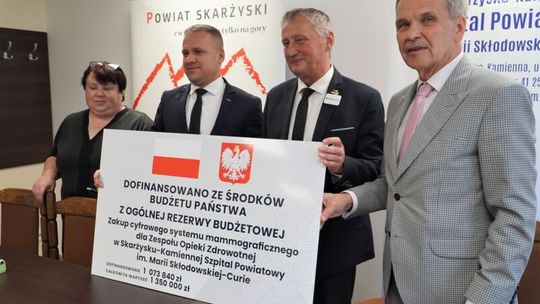 Nowoczesny mammograf w skarżyskim szpitalu   