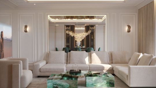 Nowoczesny sufit w salonie – 10 inspirujących pomysłów na aranżację i trendy 2025