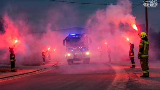 Nowoczesny wóz strażacki i sprzęt ratujący życie trafił do jednostki OSP z Bolmina