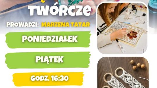 Nowy nabór na kreatywne zajęcia plastyczne w Zameczku