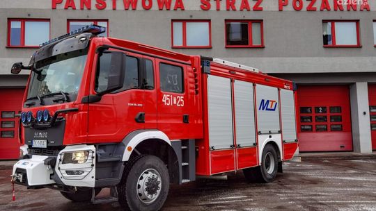 Nowy pojazd dla ostrowieckich strażaków