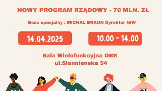 Nowy program wspierający organizacje pozarządowe Nowy program wspierający organizacje pozarządowe
