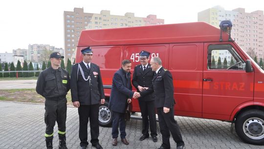 Nowy samochód ratowniczo - gaśniczy w Wólce Pętkowskiej