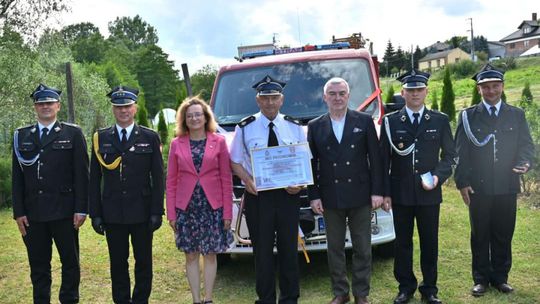 Nowy wóz dla strażaków z Pełczyc w gminie Bogoria