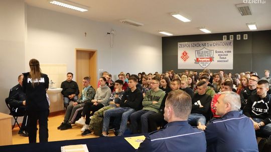 O bezpieczeństwie z młodzieżą