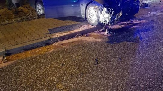 O krok od nieszczęścia - wypadek w Sarniej Zwoli