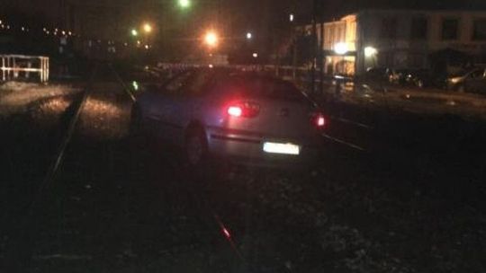 Obrał niewłaściwy tor jazdy