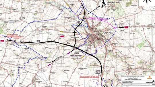 Obwodnica Opatowa czeka na wydanie zezwolenia