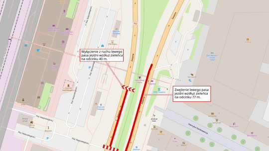 Od 8 stycznia czasowe utrudnienia na ul. Żelaznej