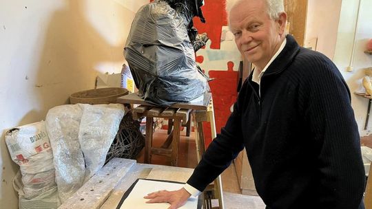 Odciski dłoni wybitnych zawodników złożone. Powstaje kolejny element Muzeum Historii Klubu