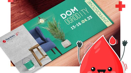 Oddaj krew i wejdź za darmo na targi Dom, Ogród i Ty!