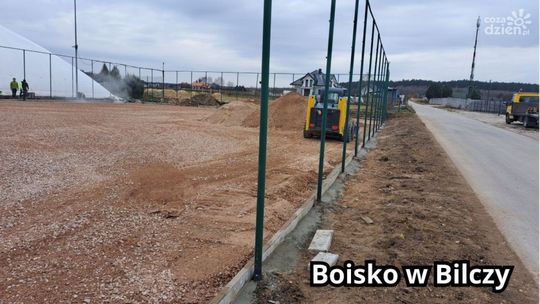 Odnawiają boiska w Bilczy i Morawicy