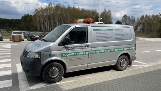 "Odrzutowóz" odbierze niebezpieczne odpady od mieszkańców Kielc