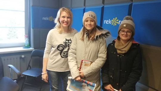 Odwiedzili nas młodzi dziennikarze z "czwórki"