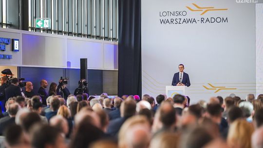 Oficjalne otwarcie lotniska w Radomiu. Port przyjmie ponad 3 mln osób rocznie