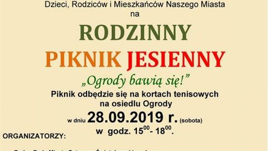 Ogrody bawią się na pikniku rodzinnym Ogrody bawią się na pikniku rodzinnym