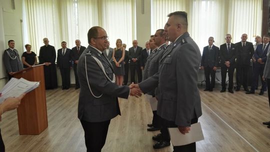 Opatowscy policjanci z awansami
