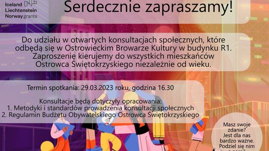 Opinie ostrowczan ważne  dla miasta 
