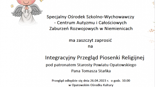 Ośrodek w Niemienicach zaprasza na przegląd piosenki religijnej 