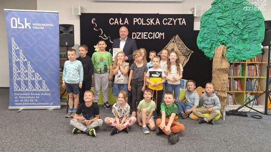 Ostrowczanie też czytają dzieciom
