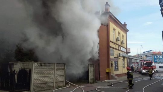 Ostrowiec Świętokrzyski: Pożar mieszkania przy ulicy Młyńskiej !