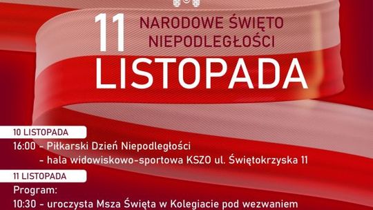 Ostrowiec świętuje 105.rocznicę odzyskania niepodległości 