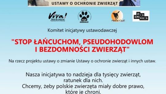 Ostrowieccy Animalsi też mówią "Stop łańcuchom, pseudohodowlom i bezdomności zwierząt" 