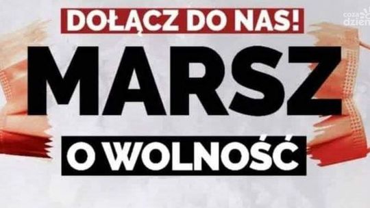 Ostrowieccy działacze partii Szymona Hołowni przyłączają się do marszu wolności 