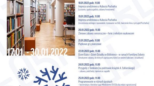 Ostrowiecka biblioteka gotowa na ferie