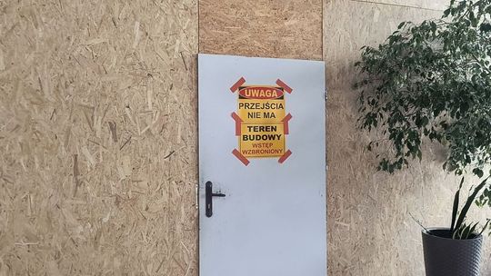 Ostrowiecka "piątka" nadal w remoncie, ale jest już cieplej
