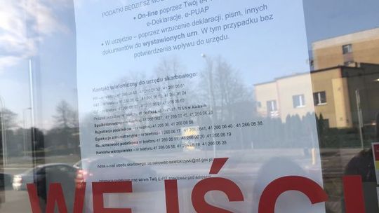 Ostrowiecka skarbówka czynna w środy i piątki